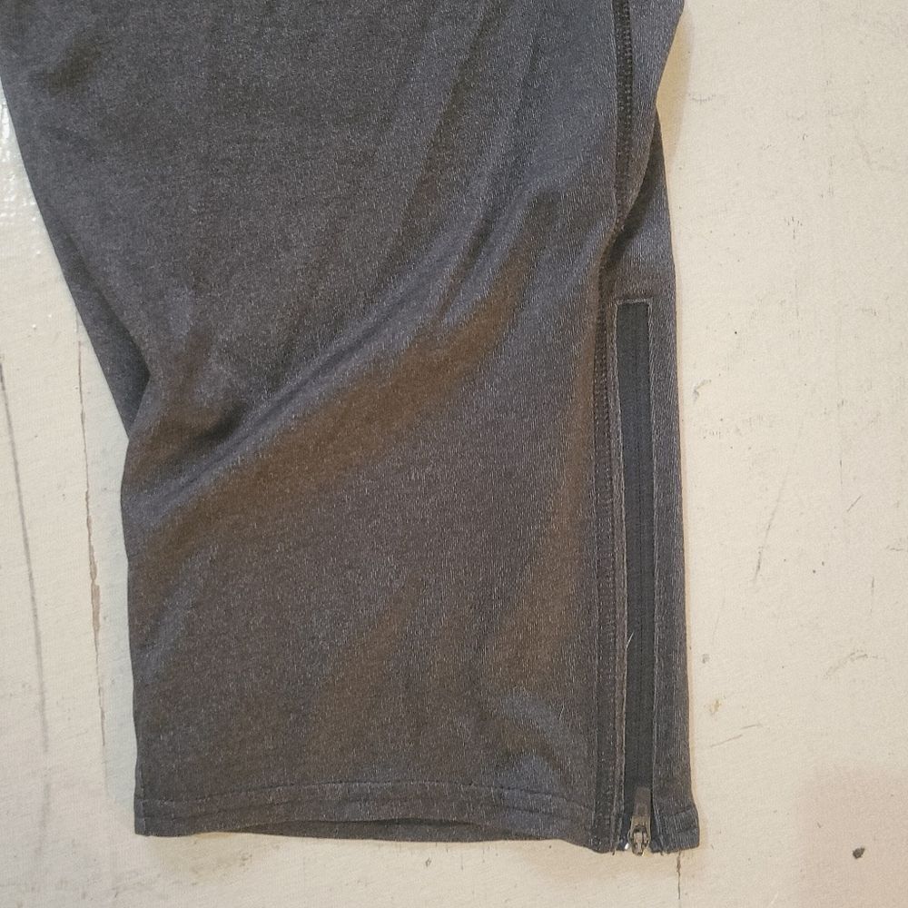 Under Armour Ankle Zipper Grey Joggers - Picture 6 of 12